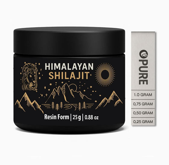 Buy High Quality Shilajit Resin 25g, 50g, and 100g Jar