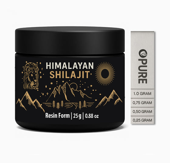 Buy High Quality Shilajit Resin 25g, 50g, and 100g Jar