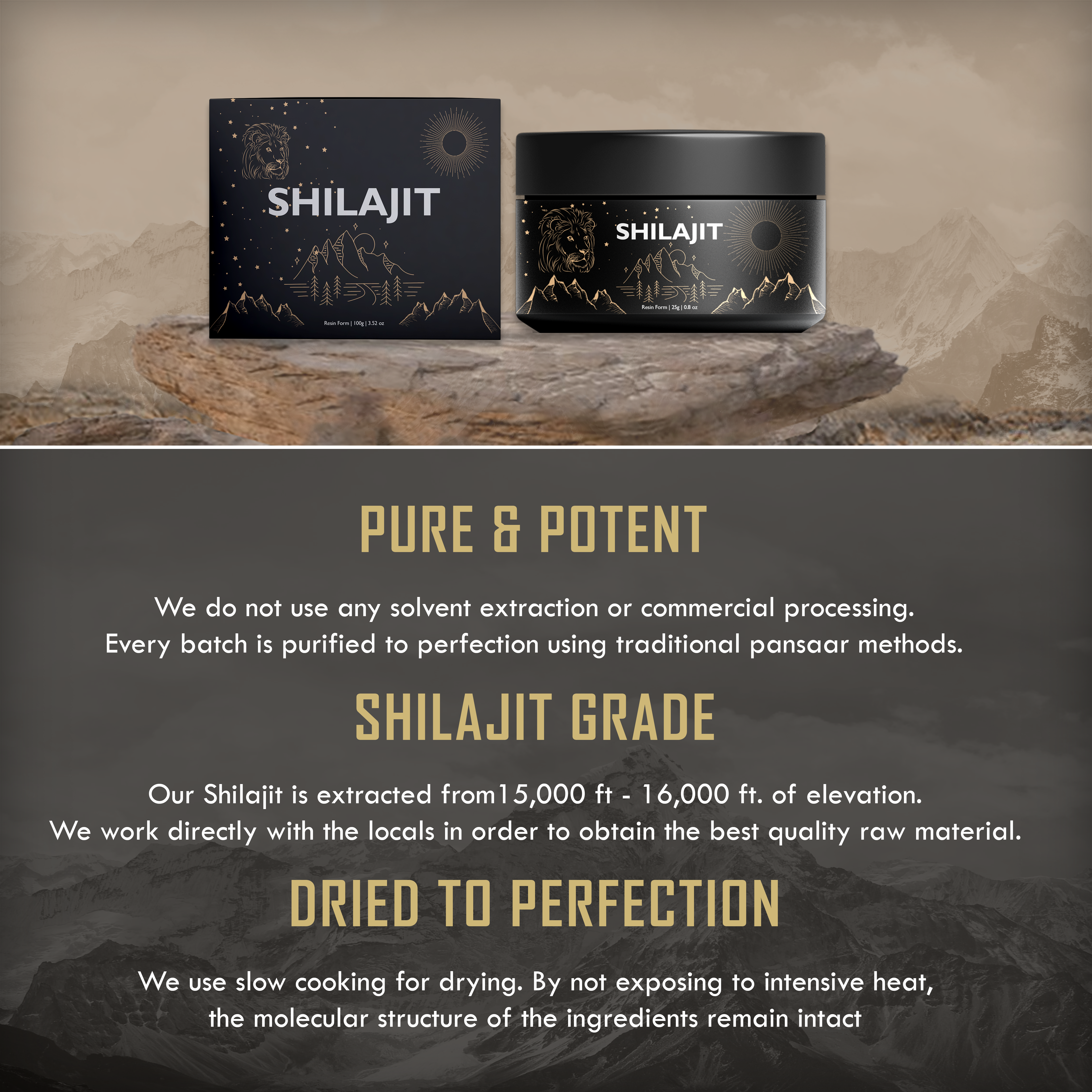 Himalayan Shilajit Resin