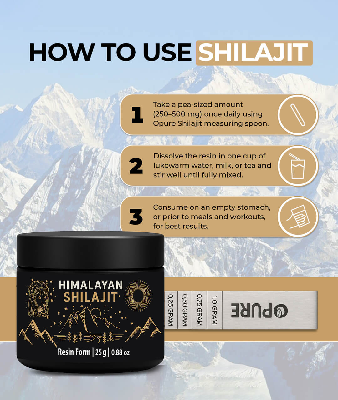 Pure Himalayan Shilajit – USA Edition