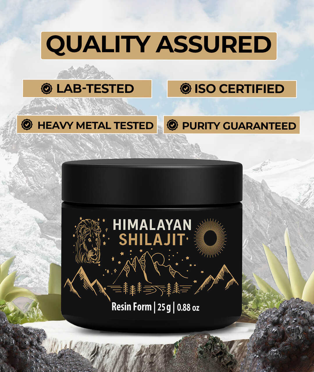 Pure Himalayan Shilajit – USA Edition