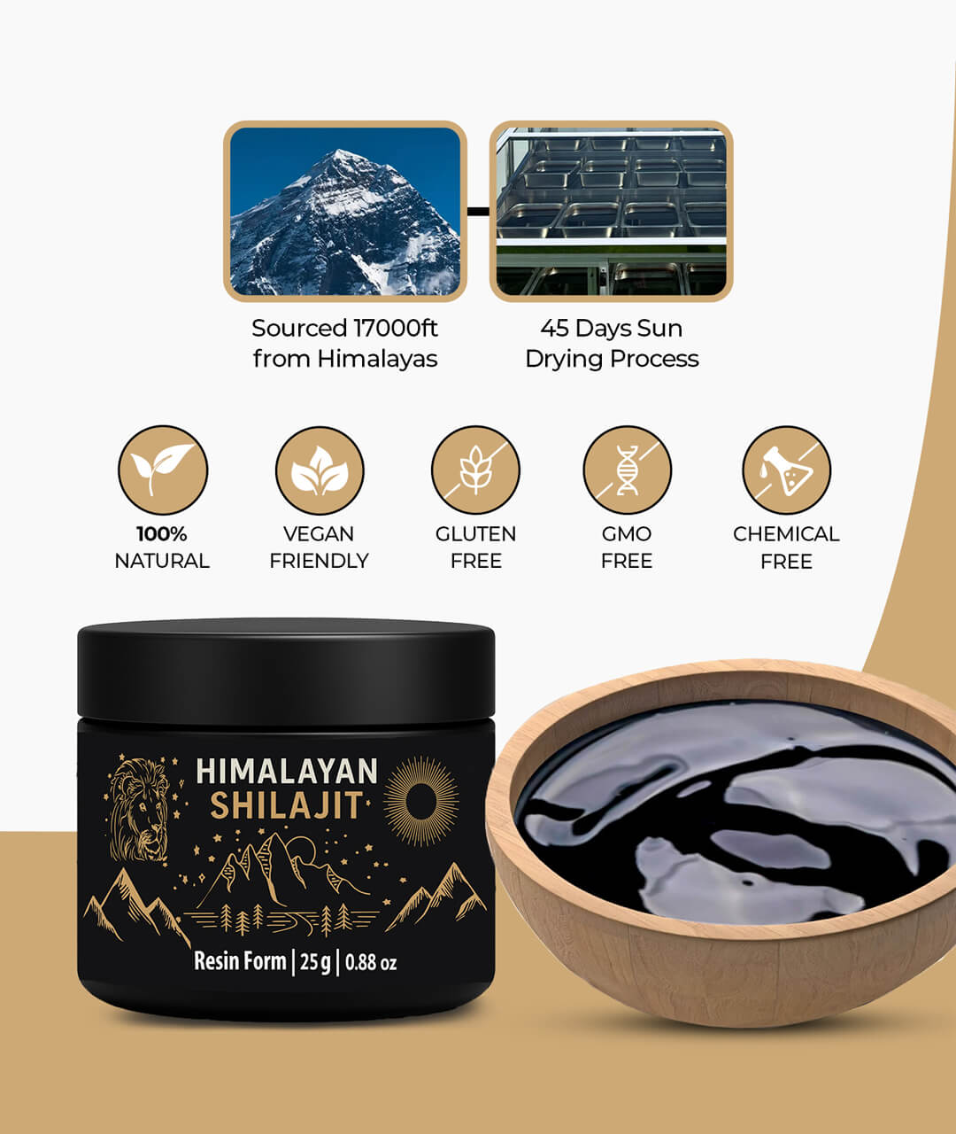 Pure Himalayan Shilajit – USA Edition