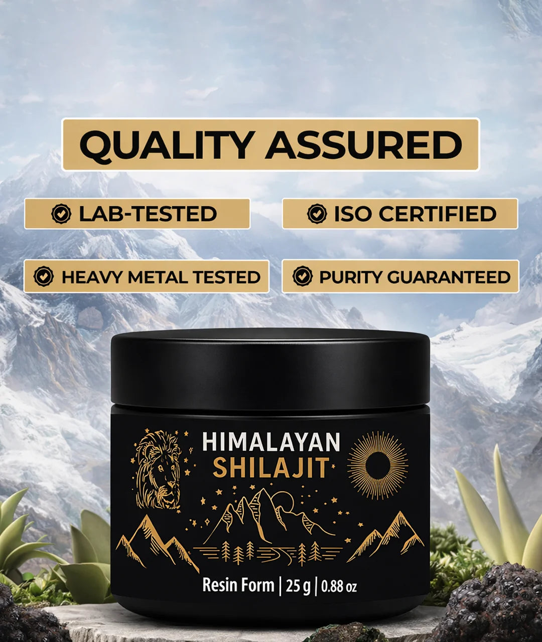 Shilajit Quality Asuured