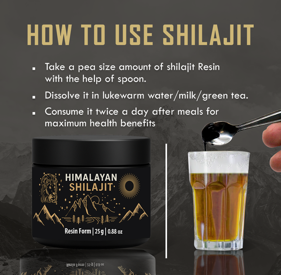 how to use high quality shilajit